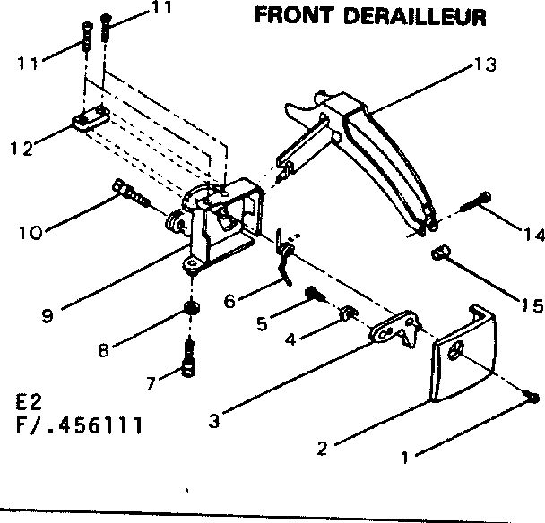 Front derailleur