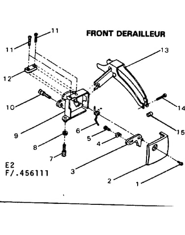 Front derailleur