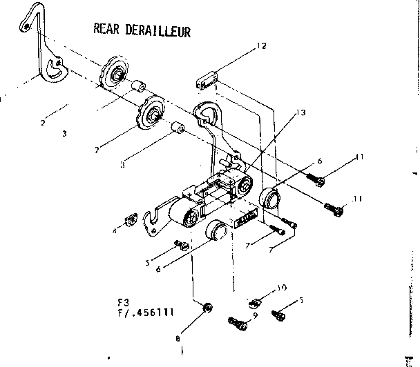 Rear derailleur