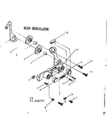Rear derailleur