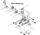 Sears 502456131 rear derailleur diagram