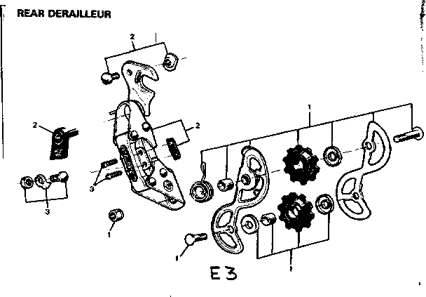 Rear derailleur