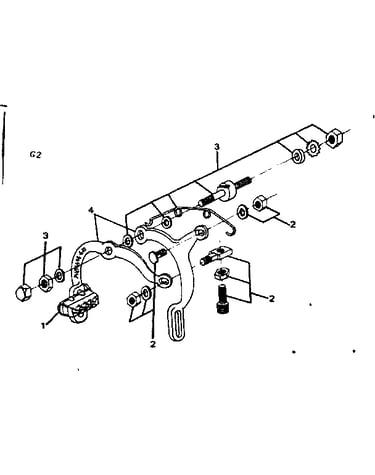 Center bolt assembly