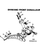 Shimano front derailleur