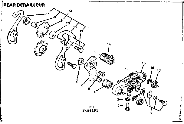 Rear derailleur