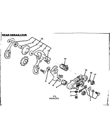 Rear derailleur