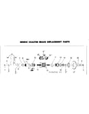 Bendix coaster brake replacement parts