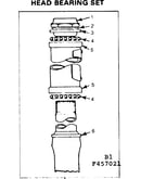 Head bearing set