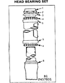 Head bearing set