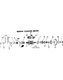 Bendix coaster brake