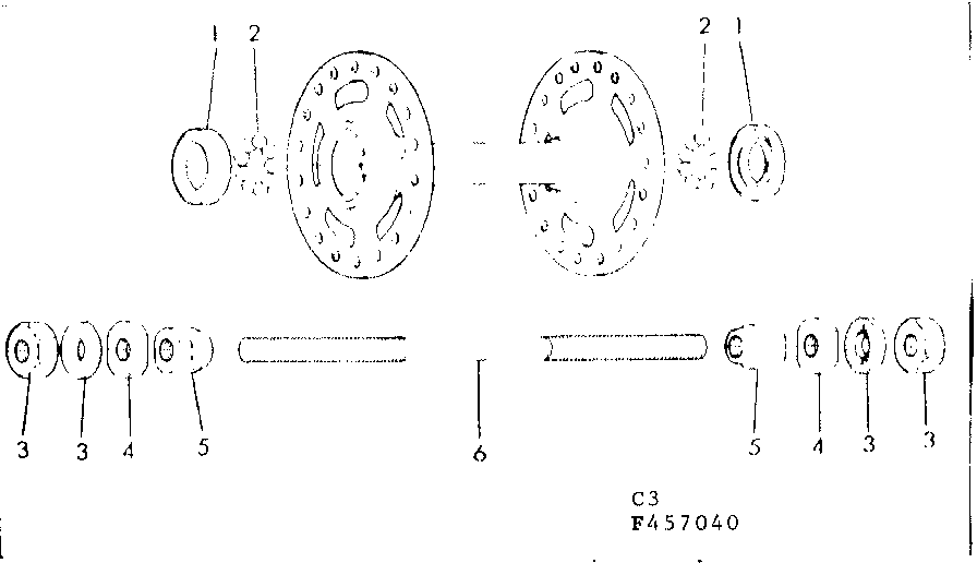 FRONT AND REAR HUB