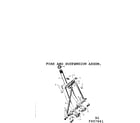 Sears 502457041 fork and suspension assembly diagram