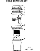 Head bearing set