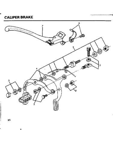 Caliper brake