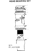 Head bearing set