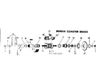 Sears 502457221 bendix coaster brake diagram