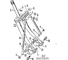 Sears 502457241 suspension diagram