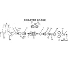Sears 502457241 coaster brake diagram