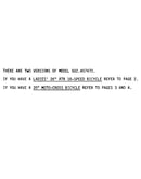 Model notes