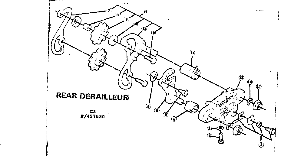 Rear derailleur