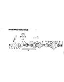 Shimano rear hub