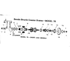 Sears 502459690 bendix bicycle coaster brakes-model 76 diagram