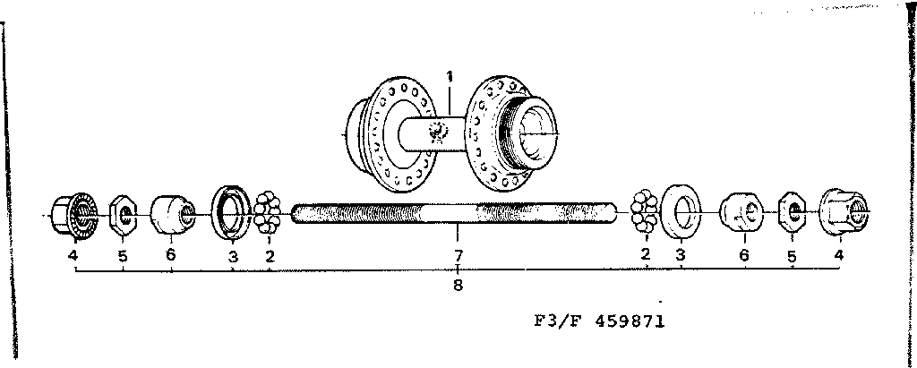 Rear hub