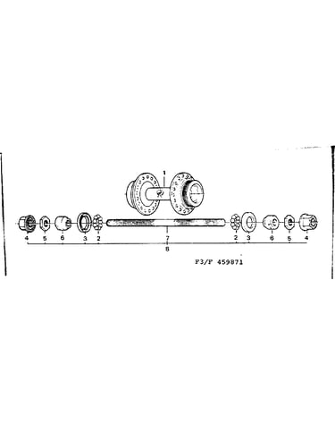 Rear hub