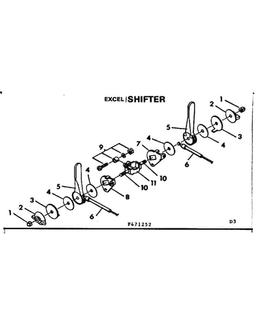 Excel shifter