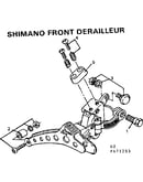 Shimano front derailleur