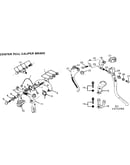 Center pull caliper brake