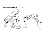 Sears 502472010 caliper brake diagram
