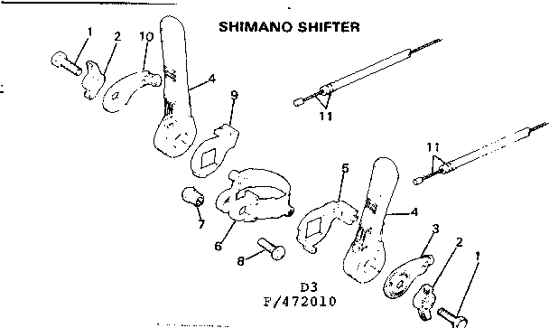 Shimano shifter