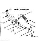 Rear small flange hub