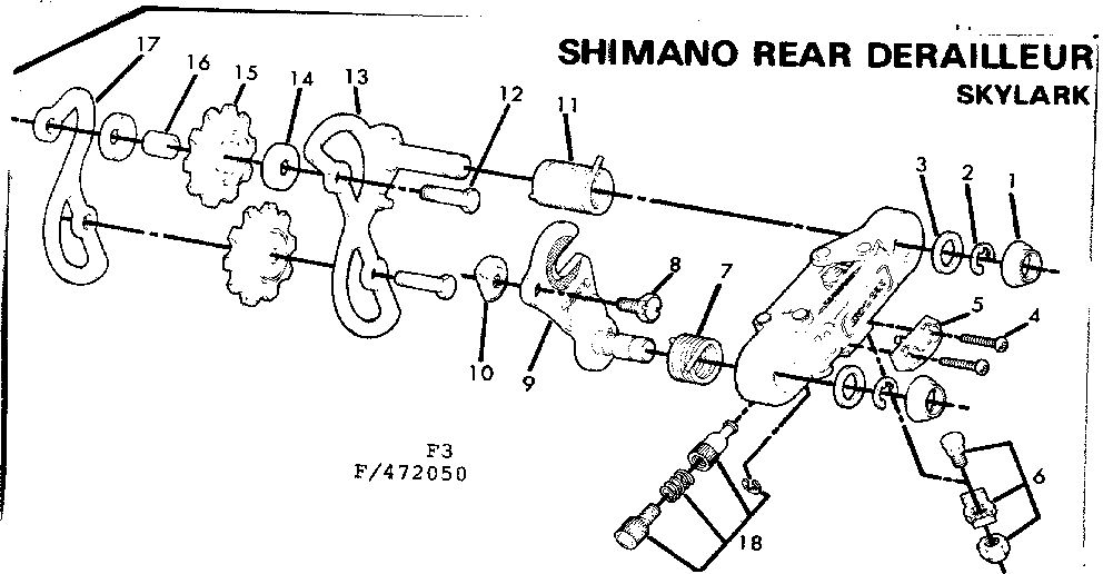 SHIMANO REAR DERAILLEUR