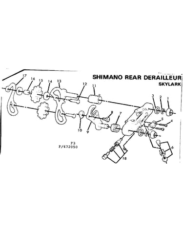 Shimano rear derailleur