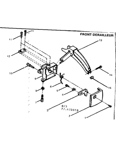 Front derailleur