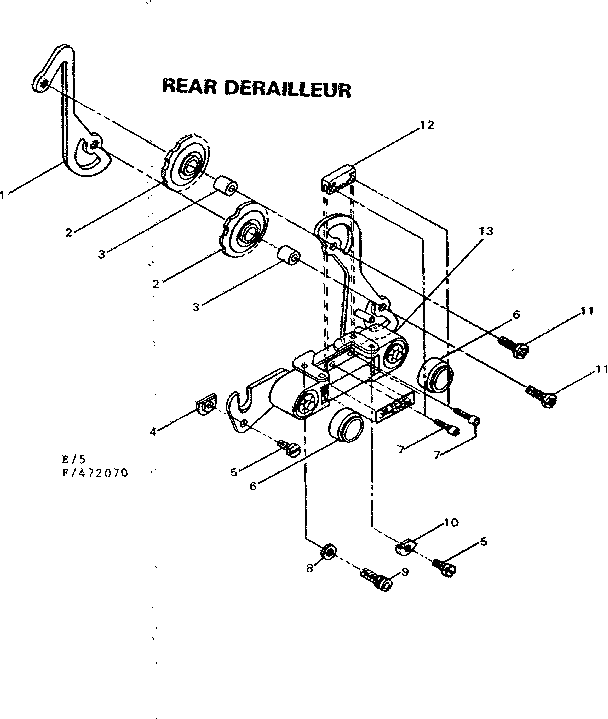 Rear derailleur