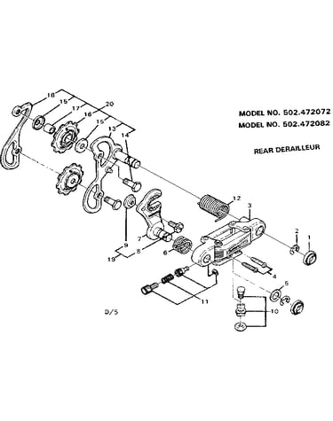 Rear derailleur
