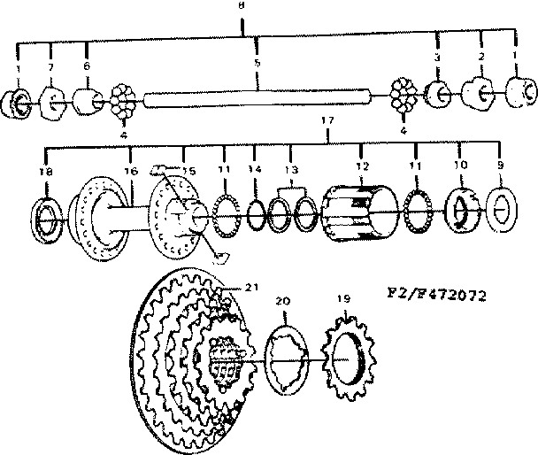 Rear hub