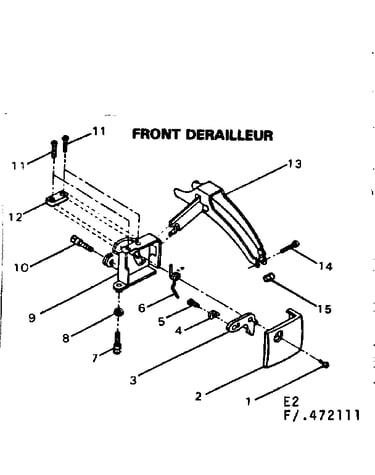 Front derailleur