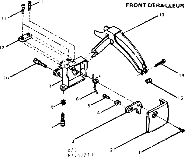 Front derailleur
