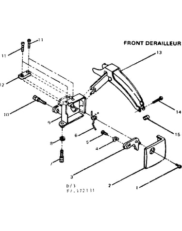 Front derailleur