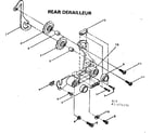 Sears 502472131 rear derailleur diagram