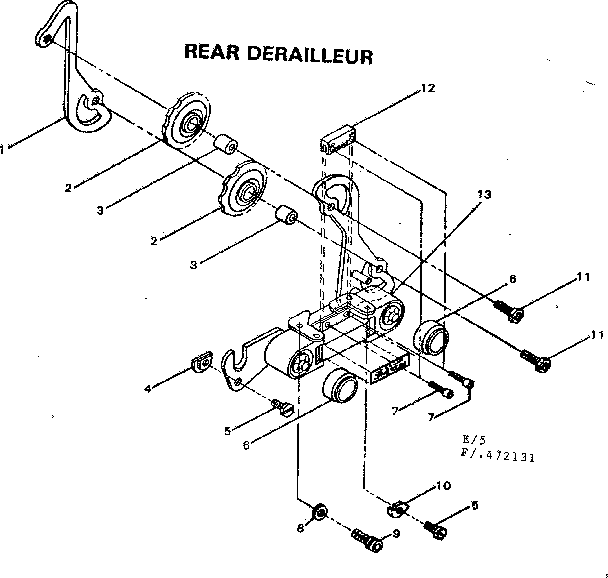 Rear derailleur