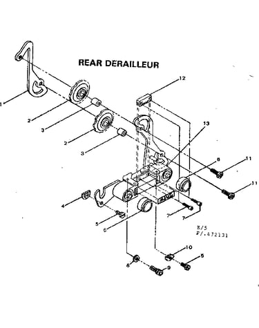 Rear derailleur