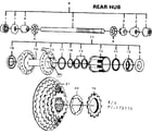 Sears 502472131 rear hub diagram