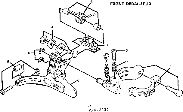 Front derailleur