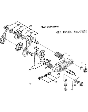 Rear derailleur