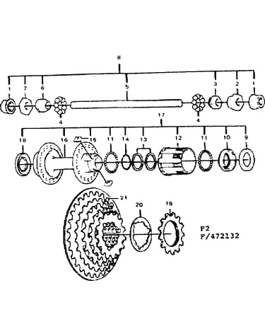 Rear hub